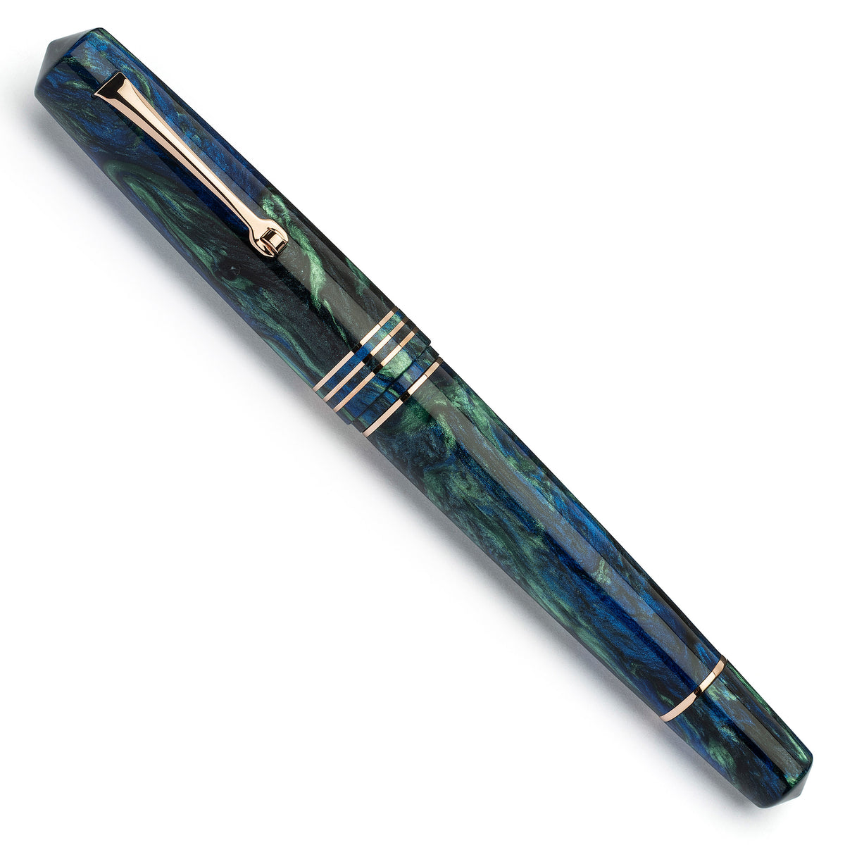 Inspirations marinesaupointdecroixヴェロニク MZG2.0 Fiordaliso blue gold nib #8 special edition – leonardopen