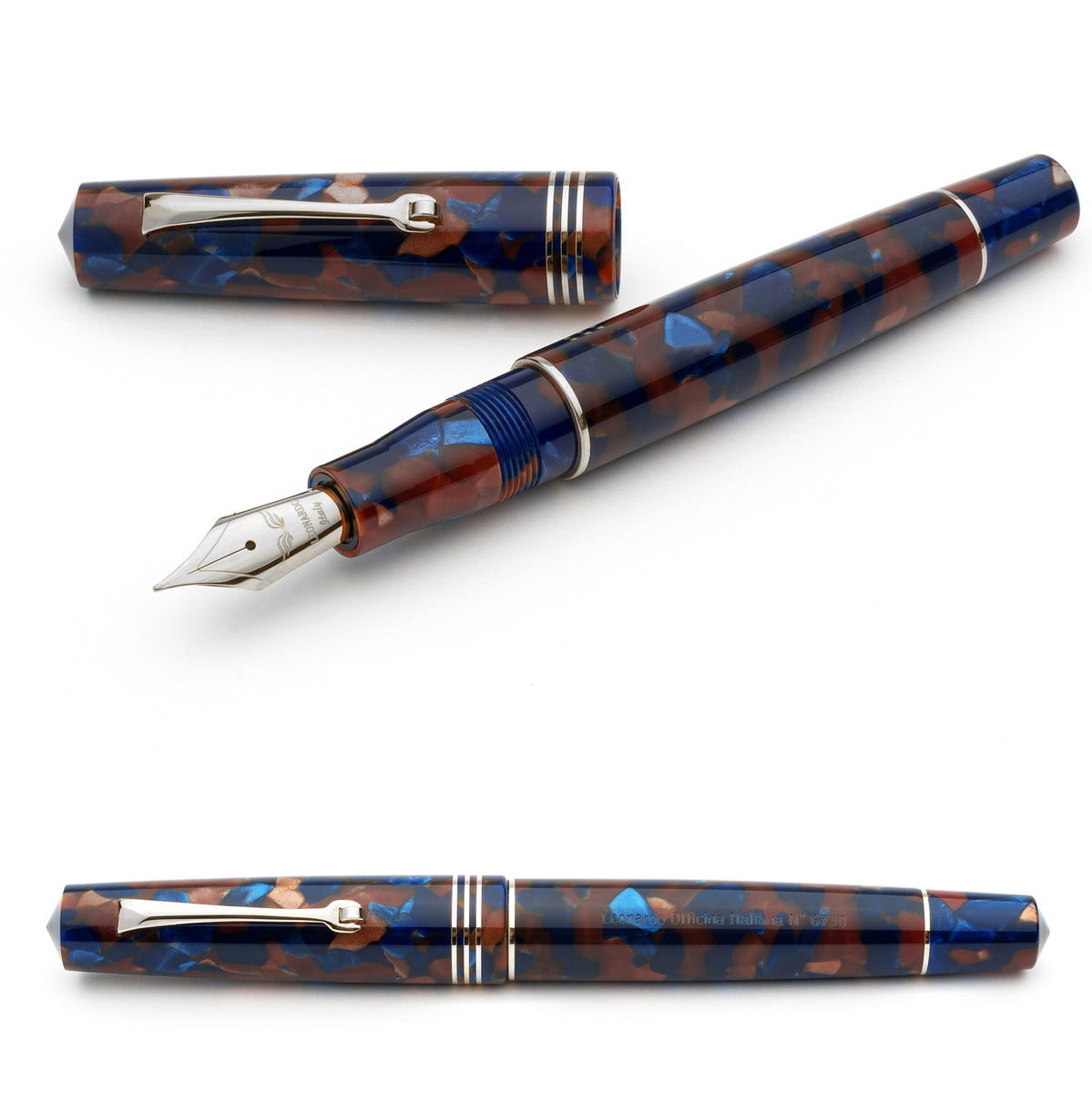 Leonardo Momento Zero Pietra Marina〈F〉 Momento zero Pietra marina (GOLD nib) – leonardopen