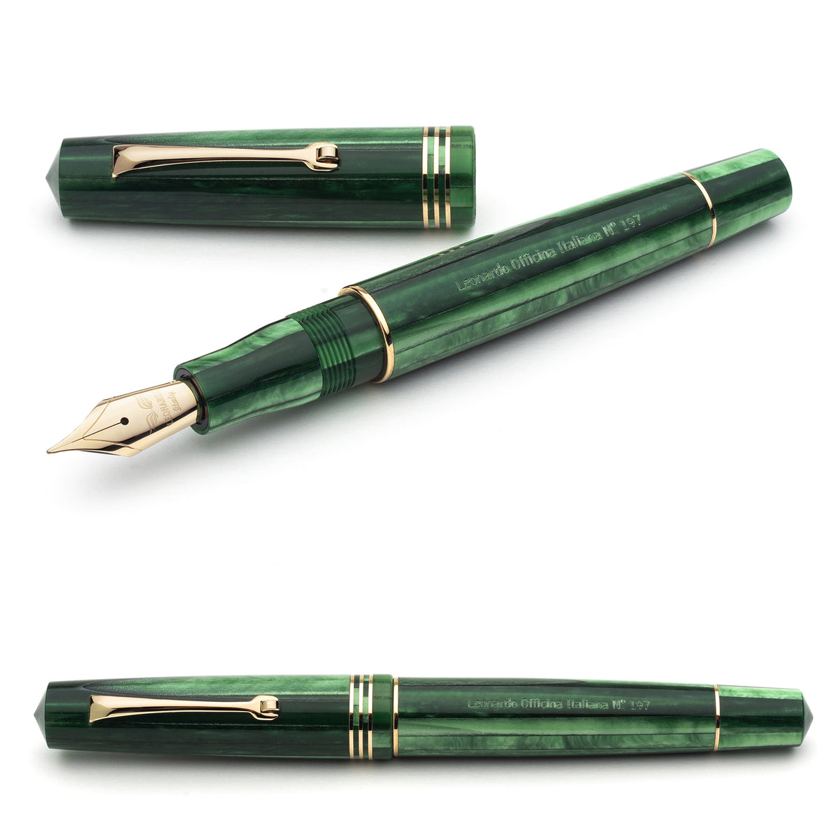 Momento zero green Alga (STEEL nib) – leonardopen