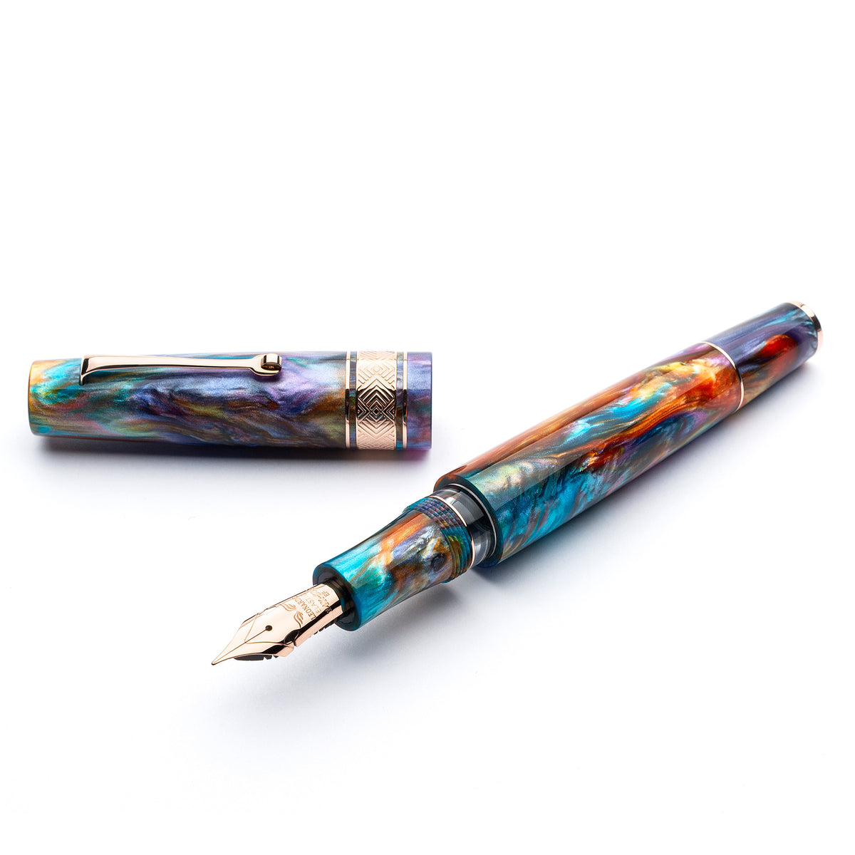 Supernova rose gold trim – leonardopen