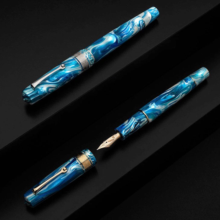 レオナルド　モーメントゼログランデ　ダッチペンショー2022限定 EF 14K Dutch pen show 2022, exclusive pen – leonardopen