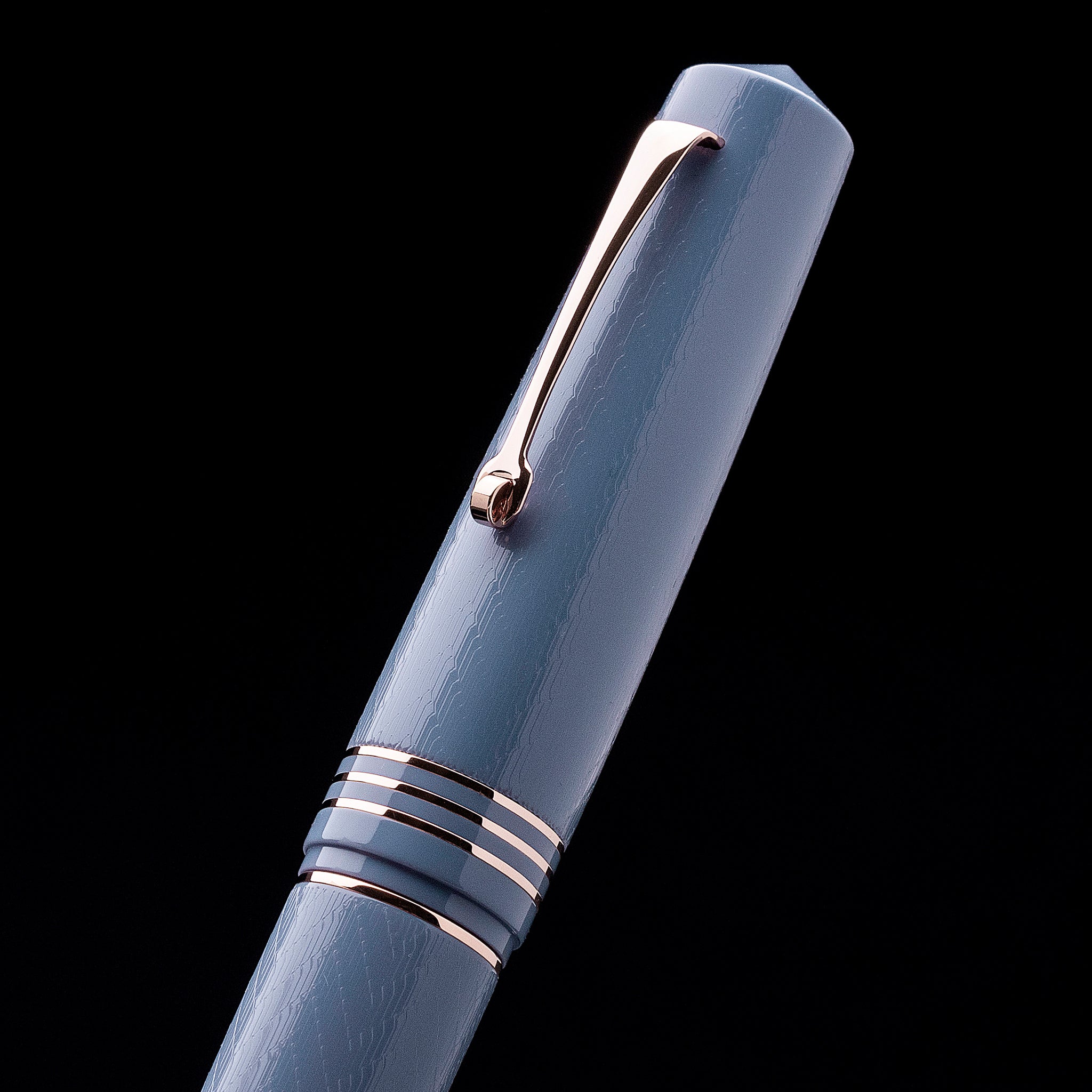 MZG2.0 The Art of Guilloché INDIGO – gold nib – leonardopen