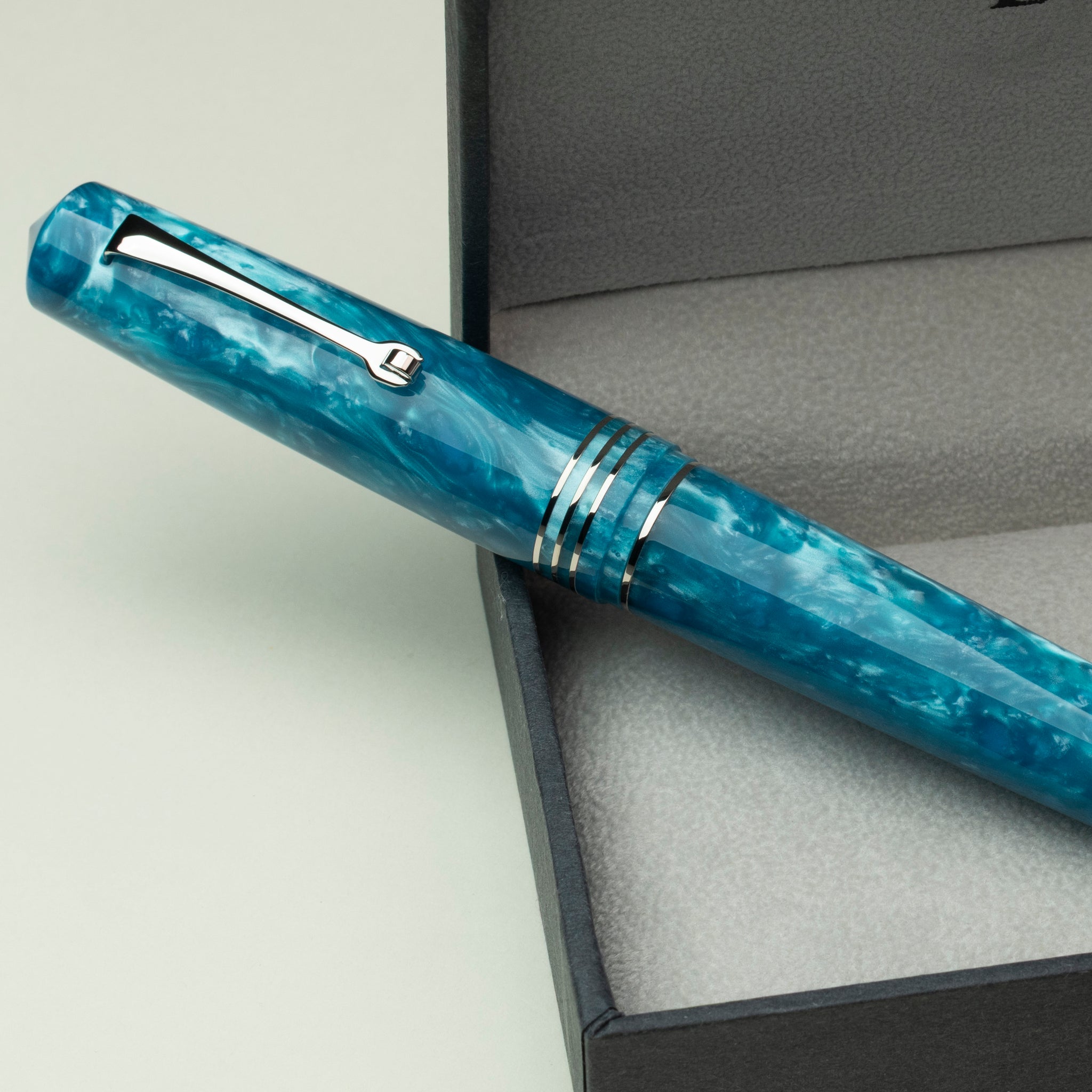 MZG 2.0 Blue emerald #6 steel nib la Fenice – leonardopen