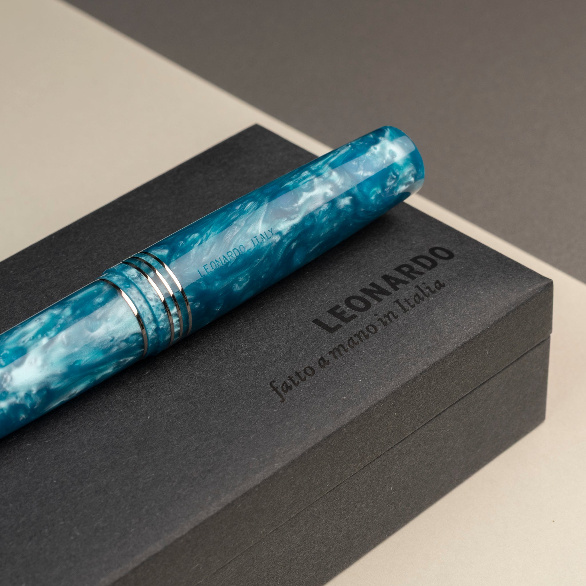MZG 2.0 Blue emerald #6 steel nib la Fenice – leonardopen