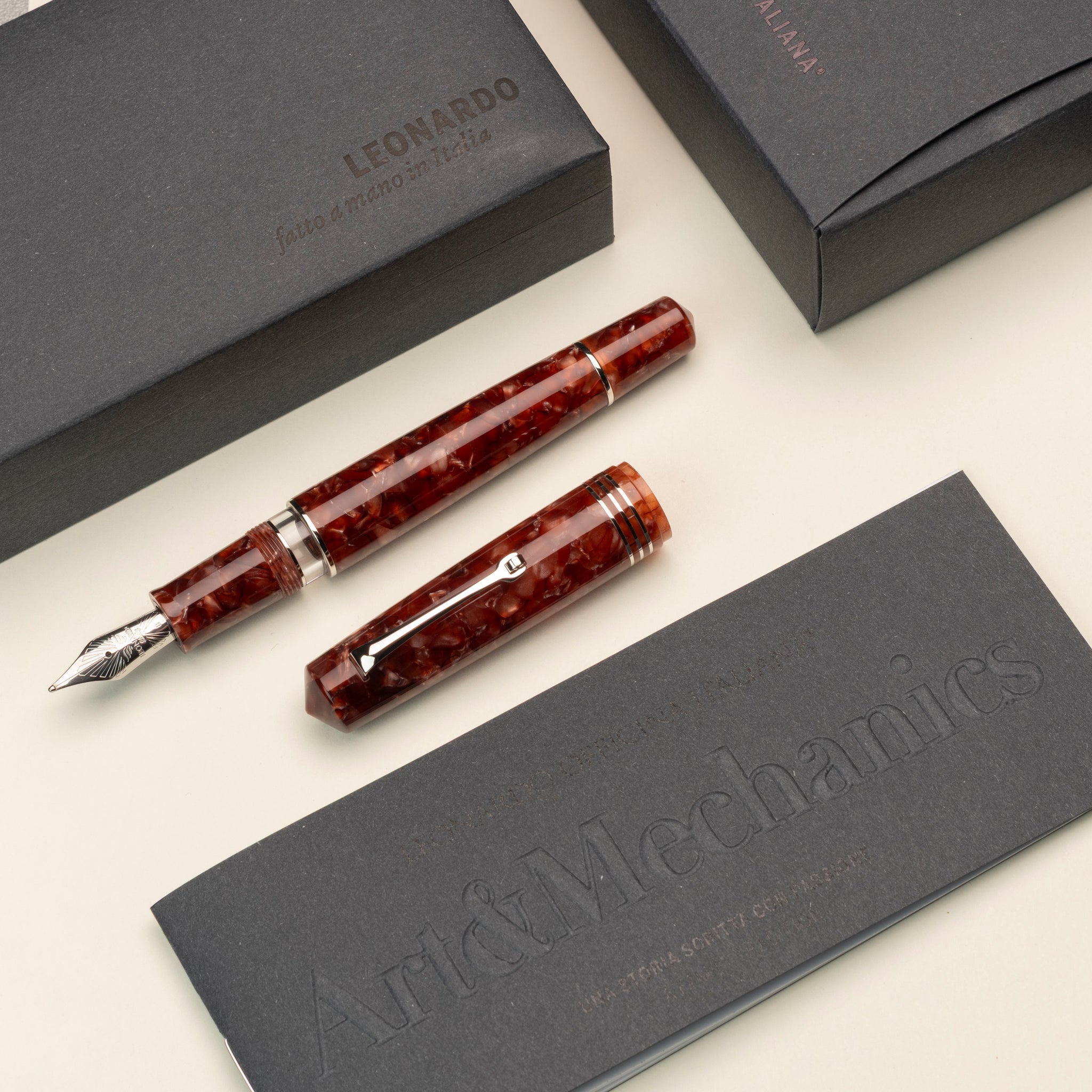 MZG 2.0 Cinnamon #6 steel nib la Fenice – leonardopen
