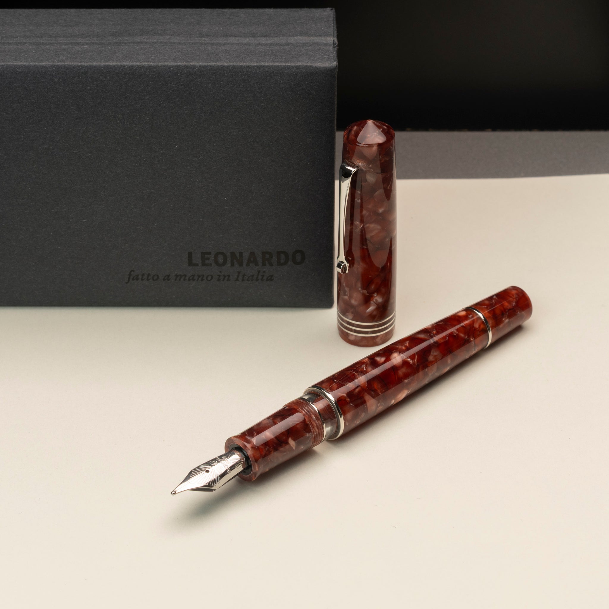 MZG 2.0 Cinnamon #6 steel nib la Fenice – leonardopen
