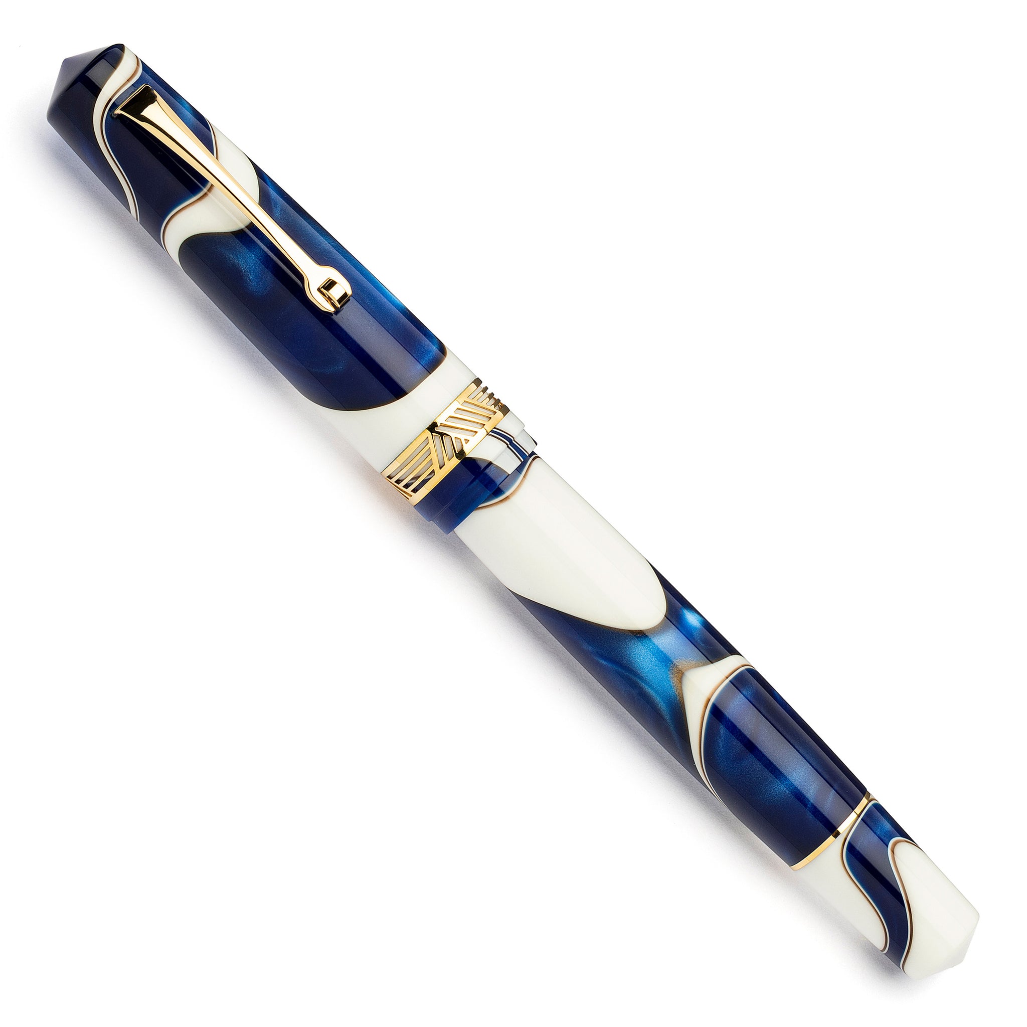 美品　LEONARD ジョーゼット Momento magico Onda blue – leonardopen