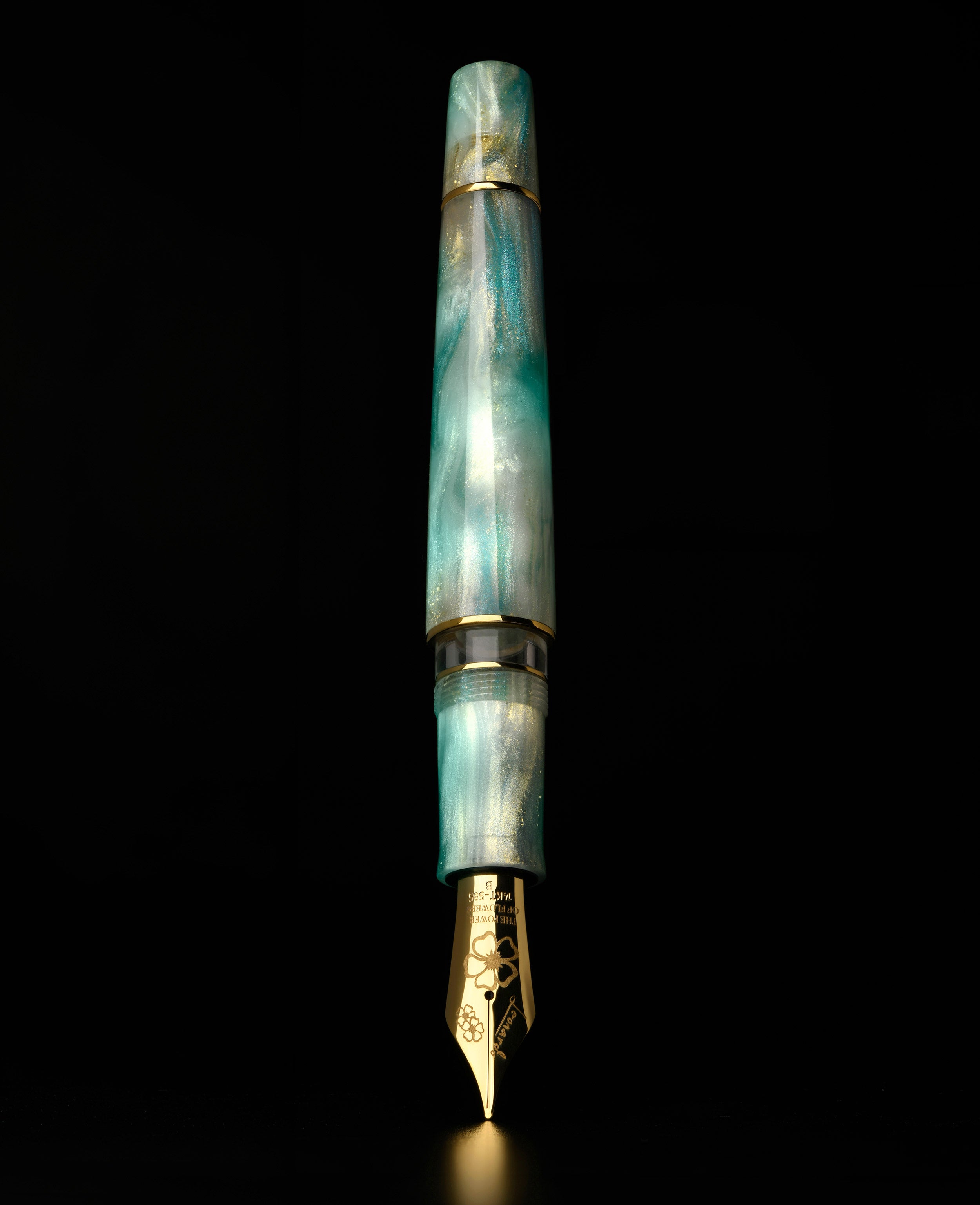 Nib Design MZG2.0 Ortensia gold nib #8 special edition – leonardopen
