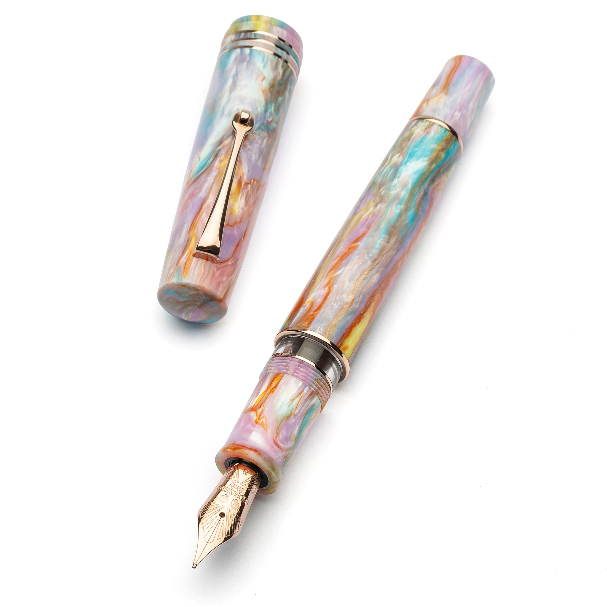 Momento Zero Grande 2.0 万年筆 サンド　14K F Leonardo Momento Zero Grande 2.0 Fountain Pen in Sand