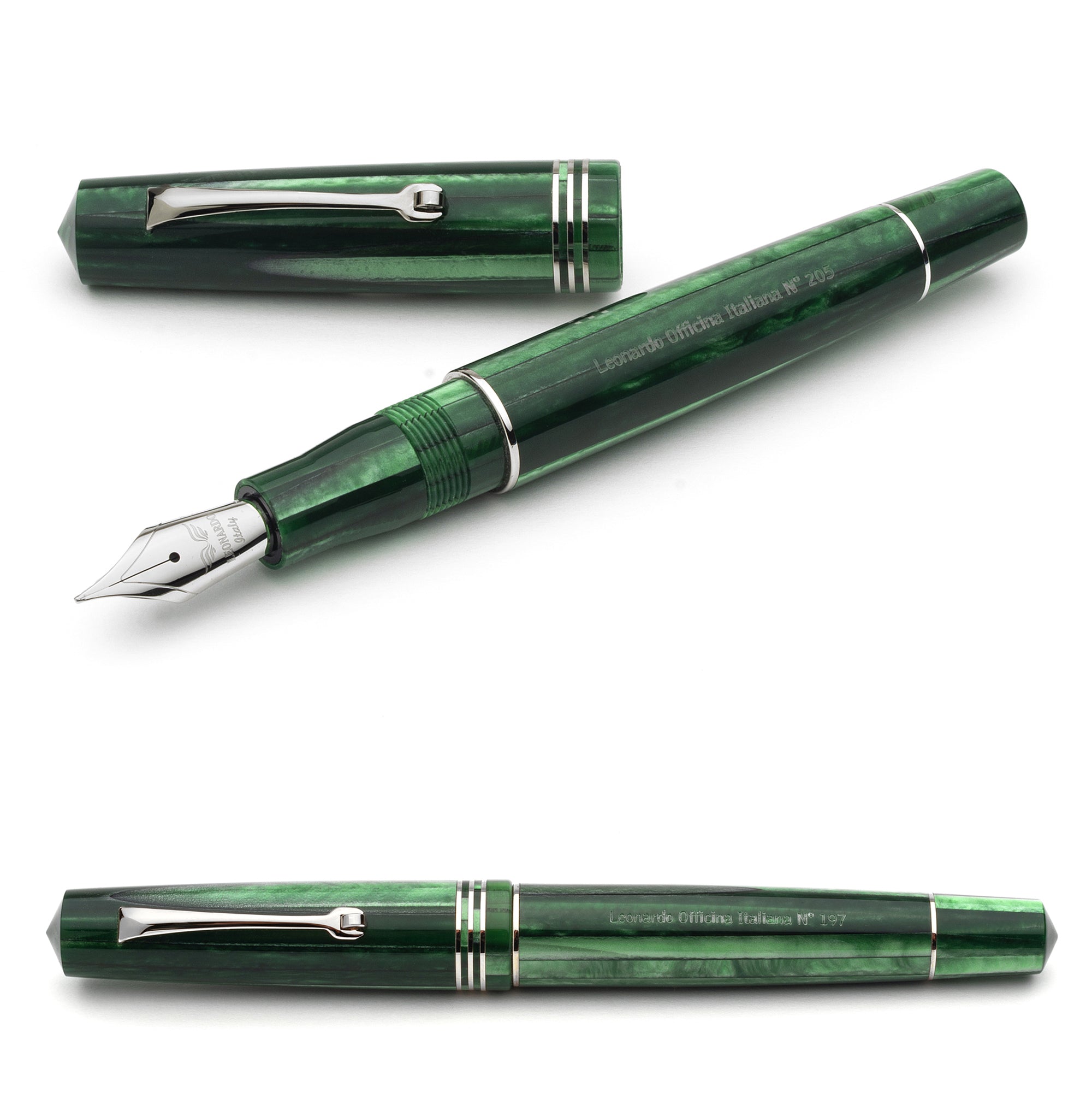 Momento zero green Alga (STEEL nib) – leonardopen